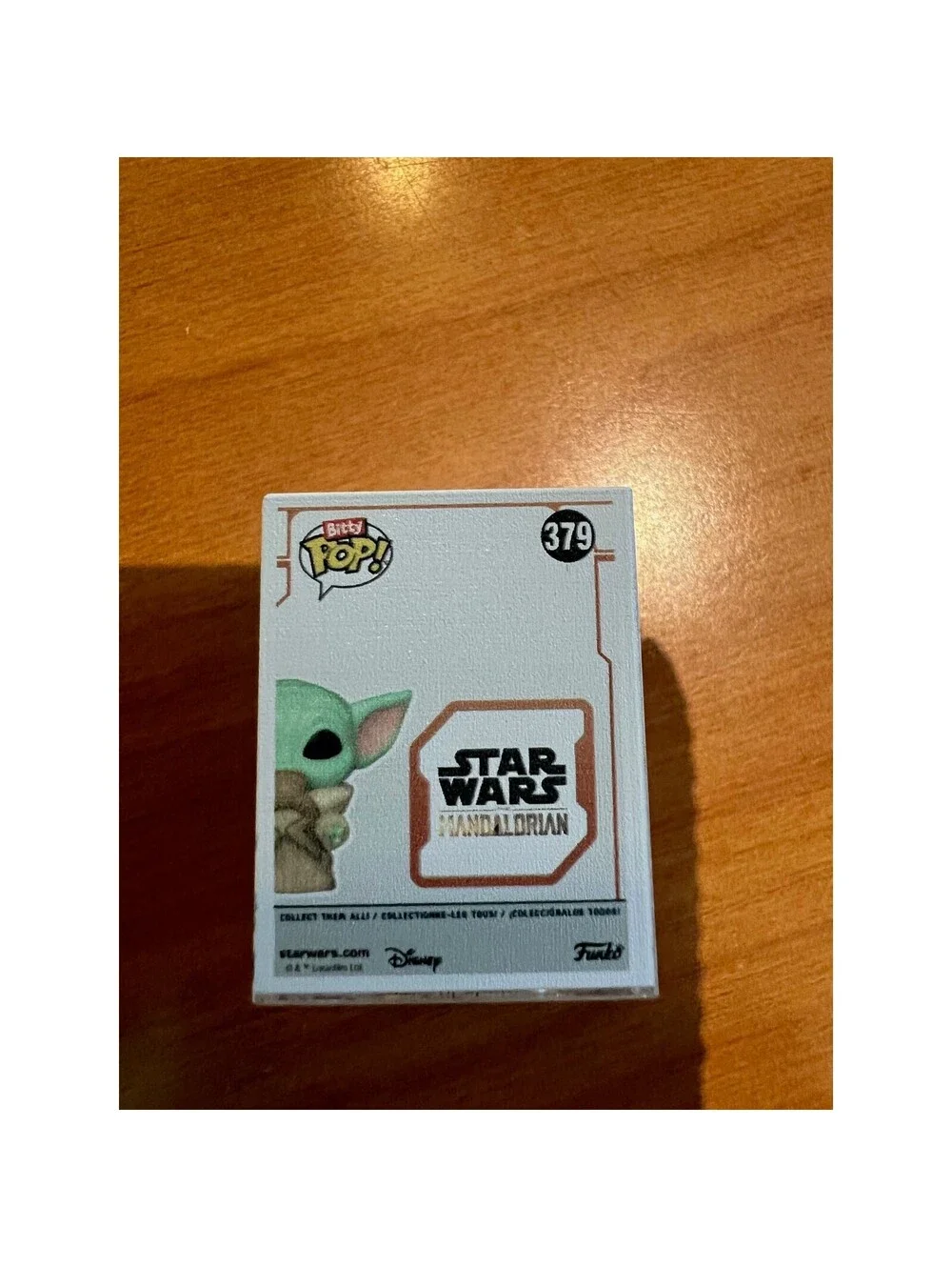 CHASE BITTY Grogu w/ Frog 1-Inch Funko Pop #379 Star Wars Mandalorian Baby Yoda